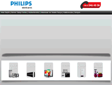 Tablet Screenshot of philipsservisagi.com